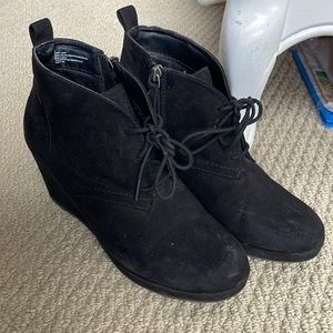 Wedge booties